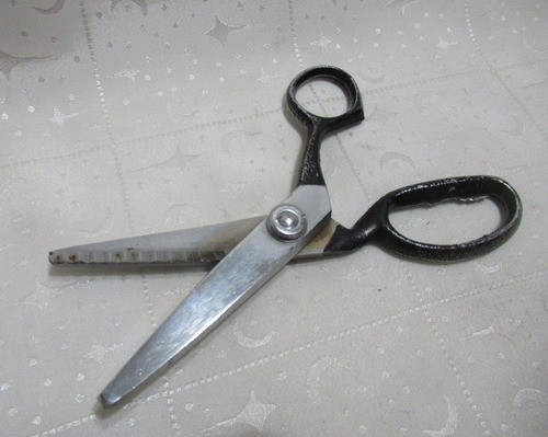 Tijera Zig Zag Para Papel Corte En Picos Acero Japonés Japan 1