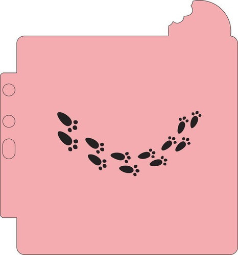 Estêncil Pascoa Kit 3 Unidades Modelo F 1