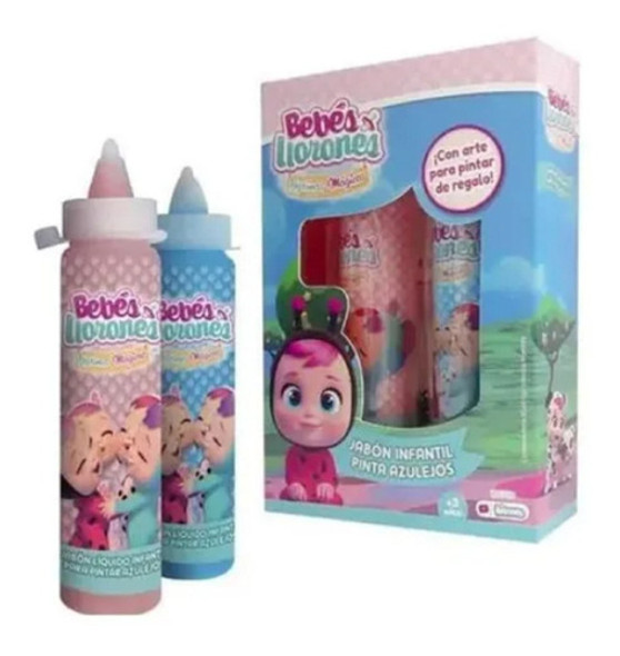 Jabon Liquido Pinta Azulejos Cry Babies Bebes Llorones 0