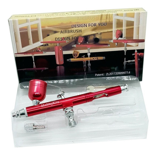 Kit Aerógrafo De Gravedad Para Maquetas Mdf Impresion 3d 0