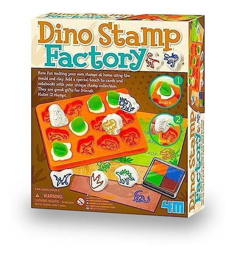 4m Dino Stamp Factory Fabrica De Sellos Dinosaurio 0
