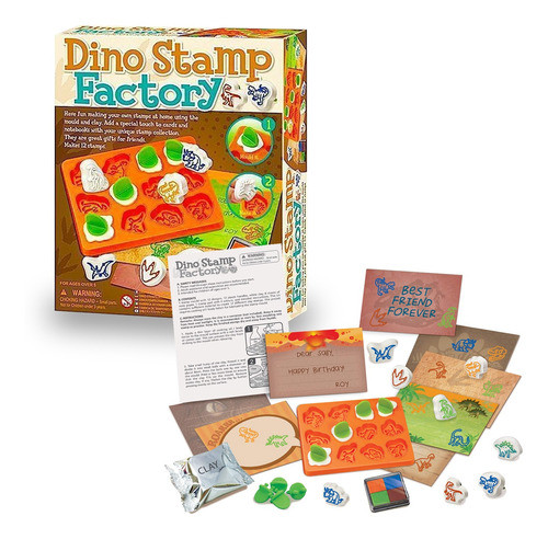 4m Dino Stamp Factory Fabrica De Sellos Dinosaurio 1