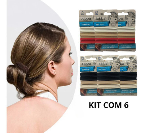 Xuxinhas Para Cabelo:kit Com 6 - Duráveis E Resistentes 1