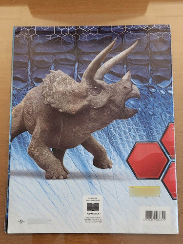 Álbum De Figuritas Jurassic World Dinosaurios Panini Con 67 1