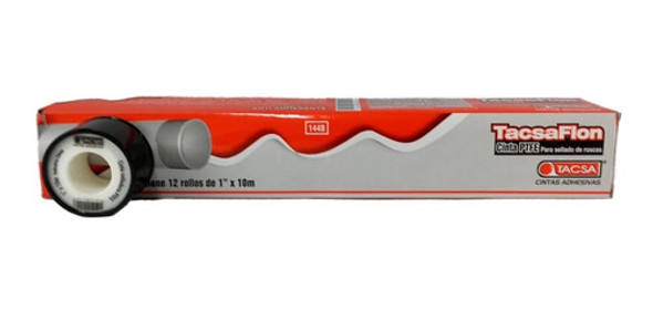 Cinta Teflon Tacsa 1 Pulgada X 10 Mts X12 0