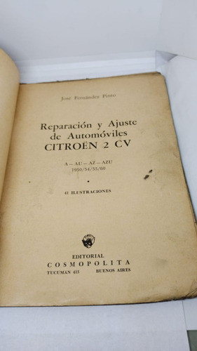 Reparación Y Ajuste De Automoviles Citroen 2 Cv - 660 0