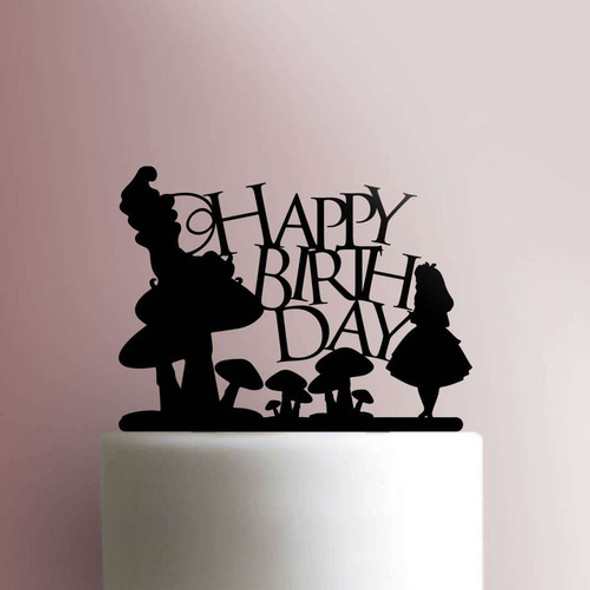 Cake Topper Adorno Torta - Alicia Pais De Las Maravillas 1