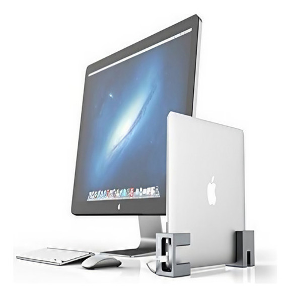 Soporte Multifuncional Mcq - A P/laptop/tablet/teléfono Gris 0
