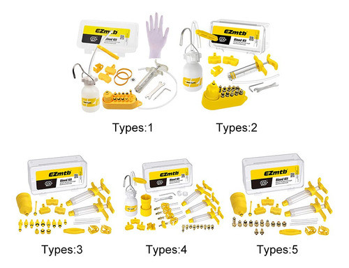 Kit De Purga De Freno De Bicicleta,kit De Purga De Aceite M. 1