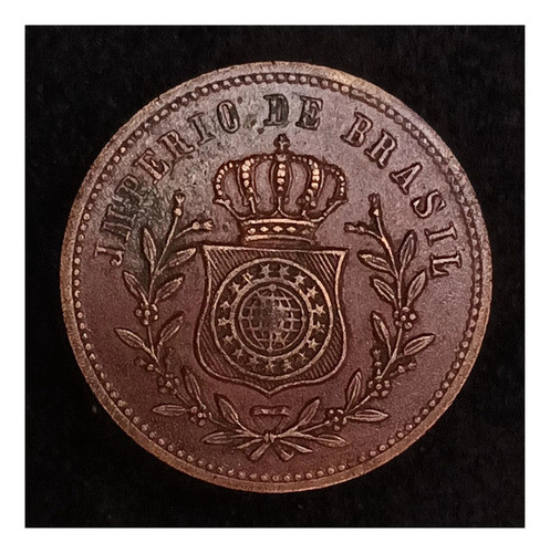 Ficha Imperio De Brasil Gkl Escudo Imperial Del Brasil 0