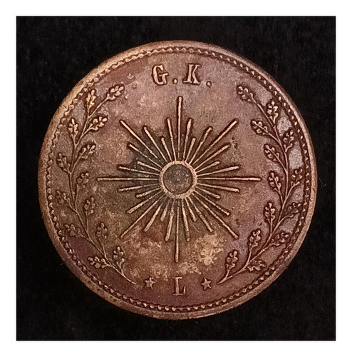 Ficha Imperio De Brasil Gkl Escudo Imperial Del Brasil 1