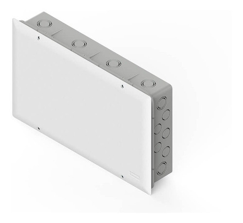 Caja Embutir De Paso Rectangular Pvc 250x300x92 Mm Genrod 0