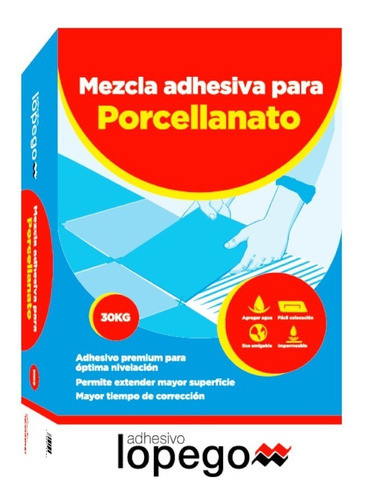 Pegamento Para Porcelanato Lopego 30 Kg 0