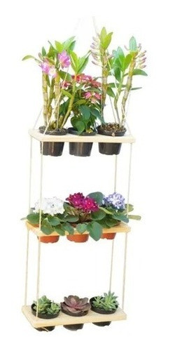 Jardim Vertical Com 3 Prateleiras E 9 Compartimentos 0