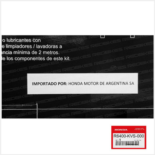 Kit Transmisión Honda Titan Cg 150 Rk Original R6 1