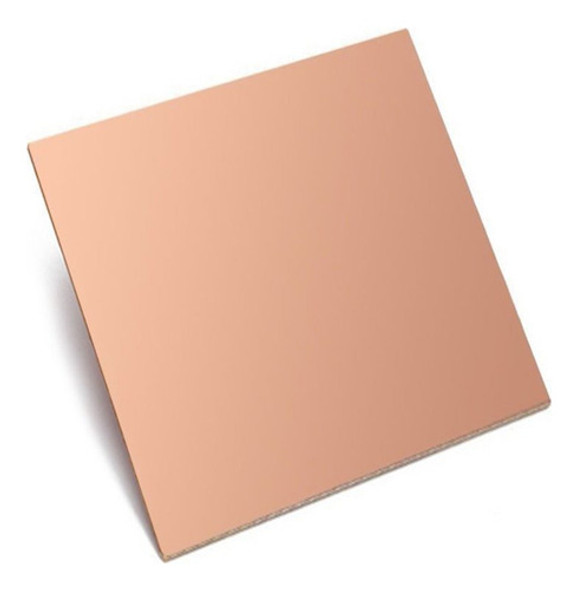 Placa Epoxi Doble Faz 10x10 Electroquimica Delta 0