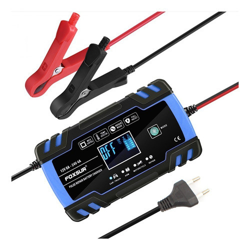 Shaoke 12v 24v 110v 220v Carregador De Bateria Levou 0