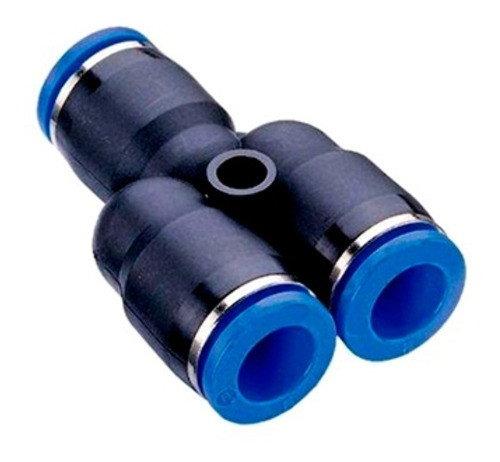 Conexão Pneumática União Emenda Em Y 12mm - Kit 5 Peças 1