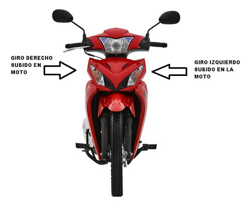 Giro Delantero Izquie Orig  Wave 110 S Honda Centro Motos 1