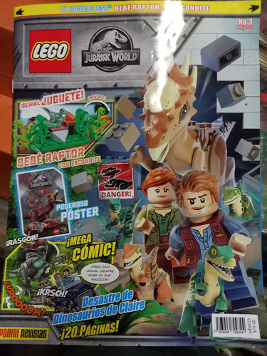 Jurassic World, Lego Revista Con Juguete. Hay Variantes 0