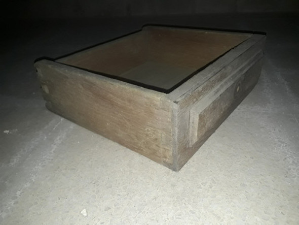 Antiguo Cajoncito De Mueble En Madera (roble)  (maldonado) 1