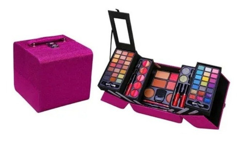 Set De Maquillaje Super Completo Cameo Rosa Ultra Brillo 0