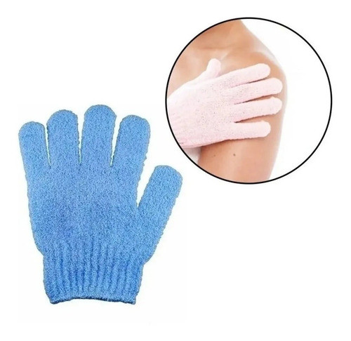 Guante Exfoliante Para La Ducha Corporal Y Facial 0