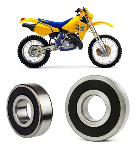 Rolamentos Virabrequim Suzuki Rmx250 1989 Até 1992 0