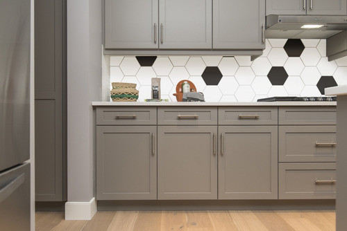 Ceramicas Pared- Blanco Mate  Hexagonal Ceramicarte=) 1