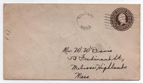 0098_entero Postal De E.e.u.u. 0