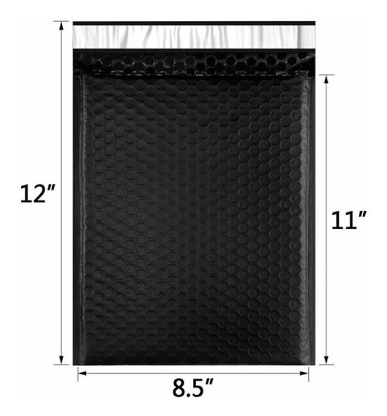 Sobres Burbujas Plastico Negras X 25 (22 X 30 Cm) 1 Sobres Burbujas Plastico Negras X 25 (22 X 30 Cm) 1