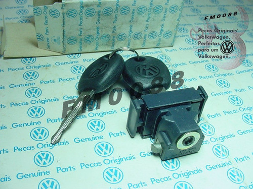 Fechadura Porta Luvas C/2 Chaves 94/95 Azul Santana Orig Vw 1