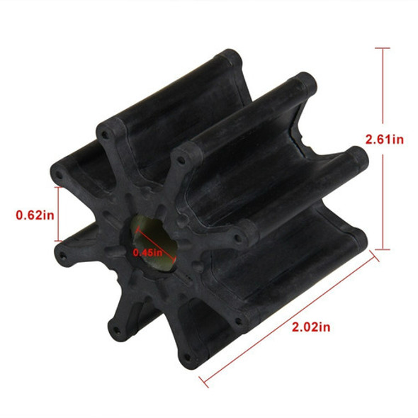 Rotor Da Bomba D'água Mercruiser V6 E V8 Importado 8m0104229 1 Rotor Da Bomba D'água Mercruiser V6 E V8 Importado 8m0104229 1