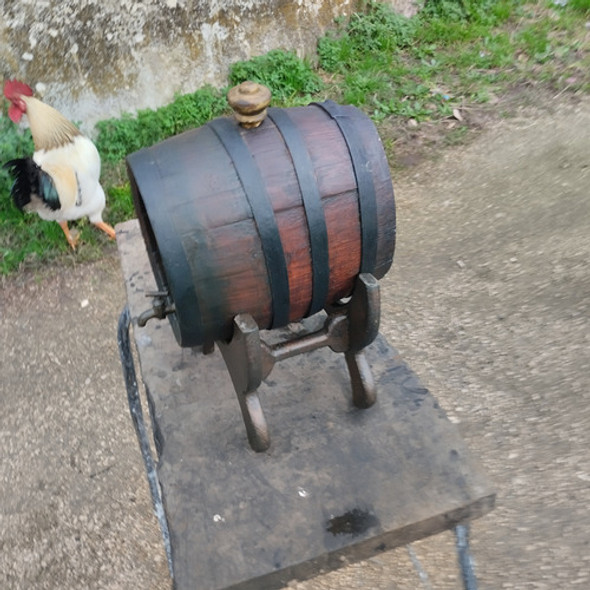 Antiguo Barrilito De Madera 0