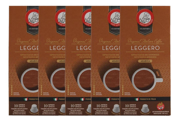 Pack Capsulas De Cafe San Giorgio Leggero Italia 5x10 Nesp. 0
