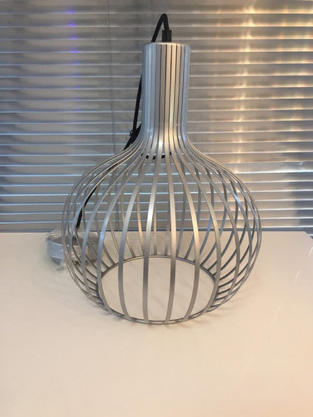Luminaria Colgante Jaula Metal Vintage. Gris 0 Luminaria Colgante Jaula Metal Vintage. Gris 0
