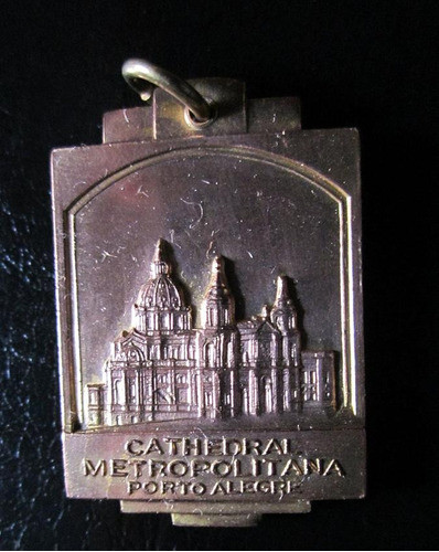 Medalla Religiosa Centenario Parroquia Porto Alegre Año1935 0