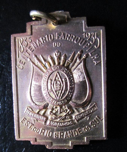 Medalla Religiosa Centenario Parroquia Porto Alegre Año1935 1