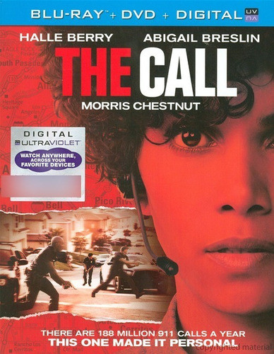 Blu-ray + Dvd The Call / 911 Llamada Mortal 0