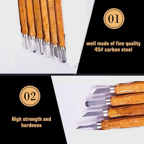 Oferta 10 Gubias Exelente Calidad Tallado De Madera O Fibrof 1