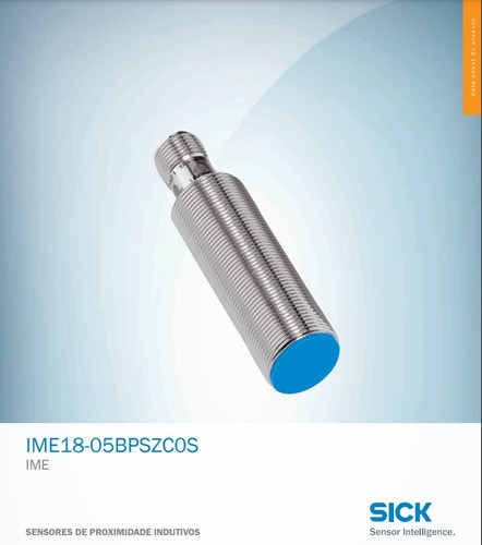 Sensor De Proximidade Indutivo 18 Mm- Sick  Ime18-05bpszc0s 1