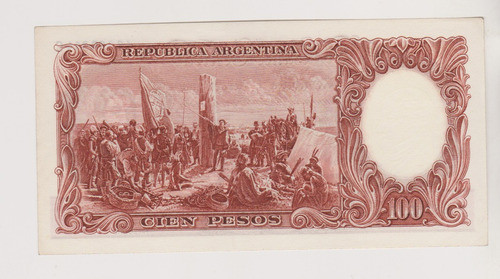 Billete Argentina 100 $ Bottero 2065 Año 1963 Excelente ++ 1