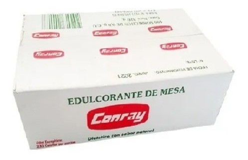 Edulcorante Conray X 400 Sobres 0