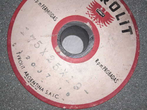 Piedra Rueda Esmeril 175 X 25 X 19 1