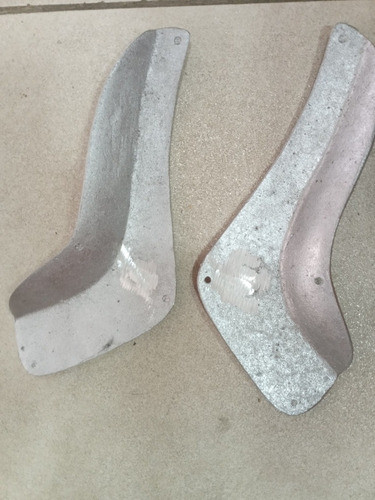 Polaina Caçamba Chevrolet C10 C20 C14 Enfeite Aluminio Par 1