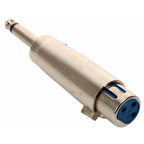 Adaptador Ficha Conector Plug 6.5 Mono Canon Xlr Hembra 0