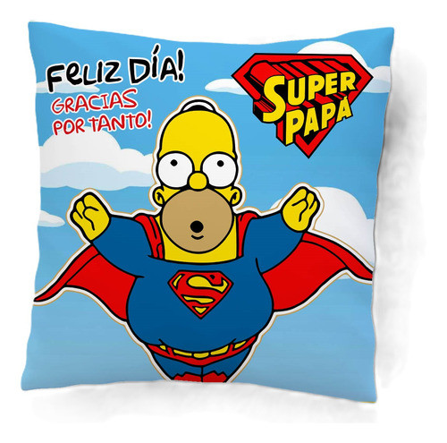 Plantillas Para Sublimar Almohadones Dia Del Padre Simpson 0