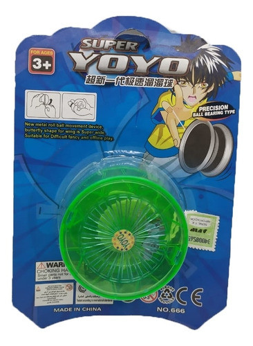 Super Yoyo Con Luz Varios Colores Unidad Ltf Shop 0
