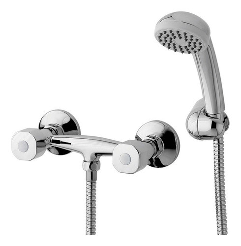 Grifería Fv Arizona Plus 113/b1p Ducha Exterior Doble Mando 0