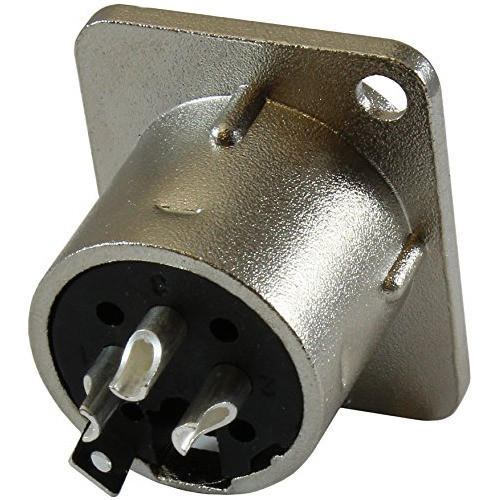 Gls Audio Xlr Jack Macho 3 Clavijas De Montaje En Panel Seri 0